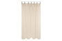 DKD Home Decor Cortina Nature23 Cottage 140 x 260 x 260 cm Algodón Poliéster Natural