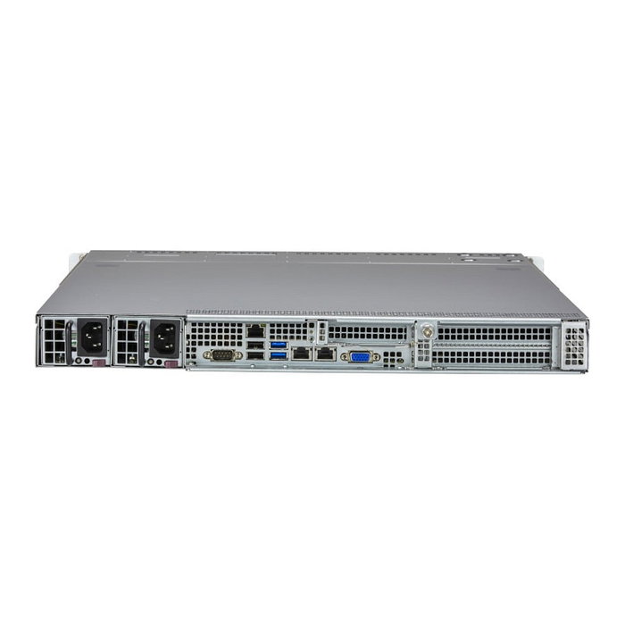 Super Micro SuperChassis 116BAC10-R860W - Chasis de Rack 1U para Servidor con 10 Bahías 2.5" Hot-Swap SAS3/SATA/NVMe y 2 Fuentes de Alimentación 860W Redundantes