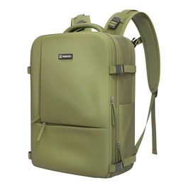 Numada Mochila B40 Explorer Backpack 20L Verde Militar 40x25x20cm Impermeable para Cabina de Avión con Puerto USB
