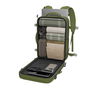 Numada Mochila B40 Explorer Backpack 20L Verde Militar 40x25x20cm Impermeable para Cabina de Avión con Puerto USB