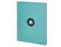 Antartik Cuaderno espiral A4, 120 hojas, 90 gr, liso, 5 bandas, 4 taladros, color menta