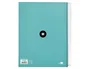 Antartik Cuaderno espiral A4, 120 hojas, 90 gr, liso, 5 bandas, 4 taladros, color menta
