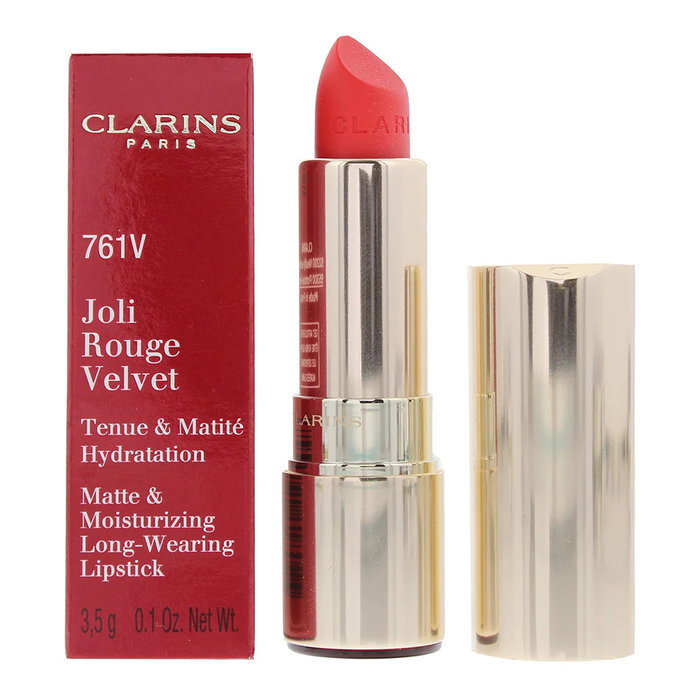 CLARINS Joli Rouge Velvet Barra de Labios 761V Spicy Chilly CLARINS Joli Rouge Velvet Barra de Labios 761V Spicy Chilly