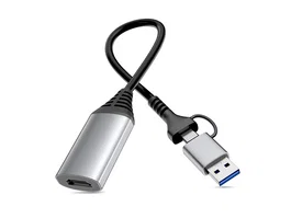 Equip Adaptador USB-C/A a HDMI 1920x1080 60Hz Aluminio