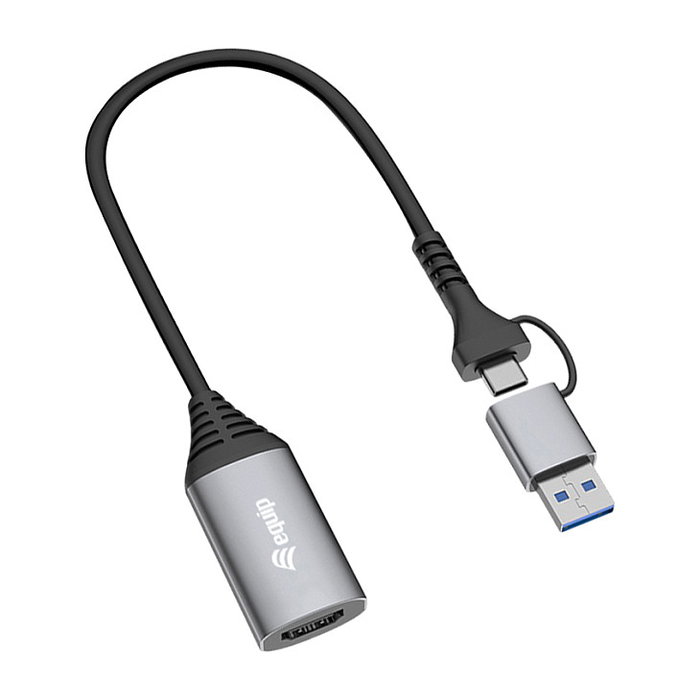 Equip Adaptador USB-C a HDMI 1920x1080 60Hz Aluminio
