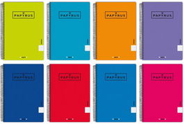 Bloc Papyrus Uniclas Tapa Pp Fº 80H Pauta 3.5 90G Verde Paquete De 5 (Set de 5)