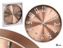 GIFTDECOR Reloj de Pared Cobre Aluminio 30cm