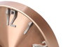 GIFTDECOR Reloj de Pared Cobre Aluminio 30cm