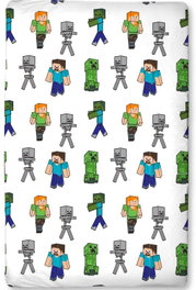 Halantex Sábana bajera Minecraft 90 x 200 cm