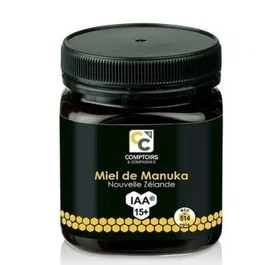 COMPTOIRS & COMPAGNIES Miel De Manuka IAA15+ 250Gr, Miel Orgánica, Origen Nueva Zelanda