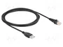 DeLOCK Cable para Escáner de Código de Barras RJ50 a USB 2.0 Tipo-A 2 m