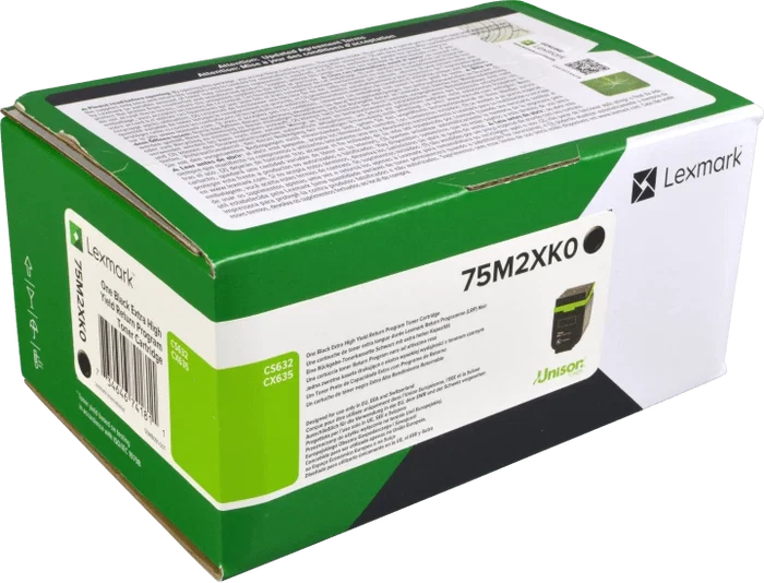 Lexmark 75M2XK0 Tóner Negro Lexmark 75M2XK0 Tóner Negro