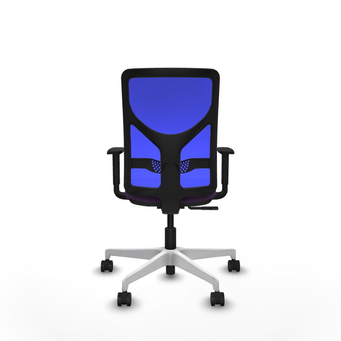 PIQUERAS Y CRESPO Silla de oficina Motilla con mecanismo Sincro, Morado y Azul PIQUERAS Y CRESPO Silla de oficina Motilla con mecanismo Sincro, Morado y Azul