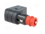 PRO CAR Enchufe de mechero de coche con borna de tornillo, 7,5A, negro