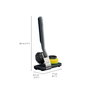 Joseph Joseph SinkTech Set de Cepillo y Esponja con Soporte de Acero Inoxidable, Negro