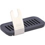 Joseph Joseph SinkTech Set de Cepillo y Esponja con Soporte de Acero Inoxidable, Negro