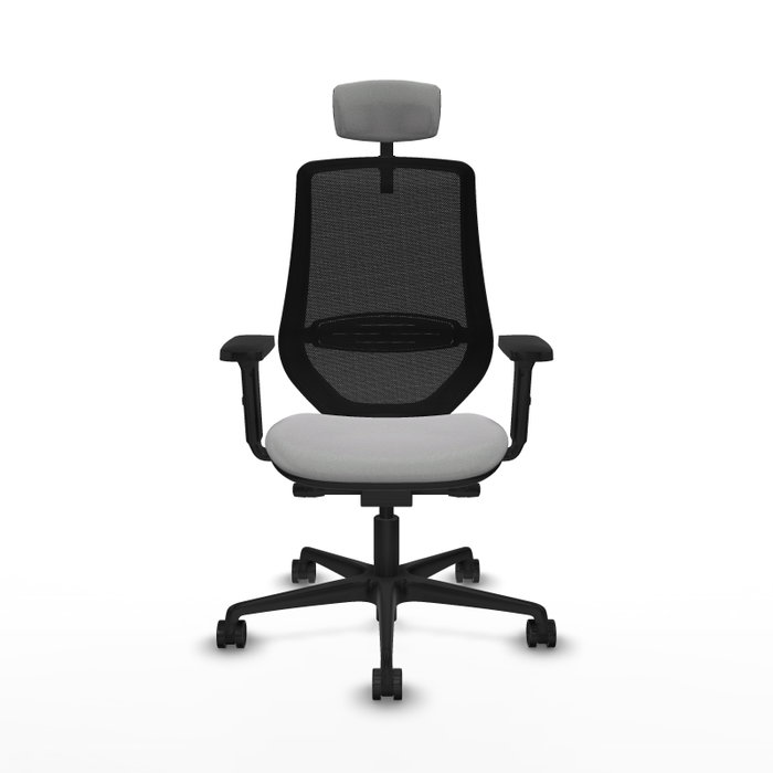 PIQUERAS Y CRESPO Silla de oficina Mardos con mecanismo Sincro/Traslack, Gris claro y Negro PIQUERAS Y CRESPO Silla de oficina Mardos con mecanismo Sincro/Traslack, Gris claro y Negro