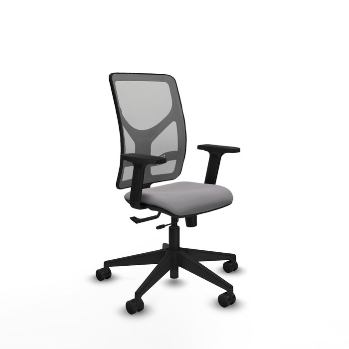 PIQUERAS Y CRESPO Silla de oficina Motilla Gris con mecanismo Sincro/Traslack PIQUERAS Y CRESPO Silla de oficina Motilla Gris con mecanismo Sincro/Traslack