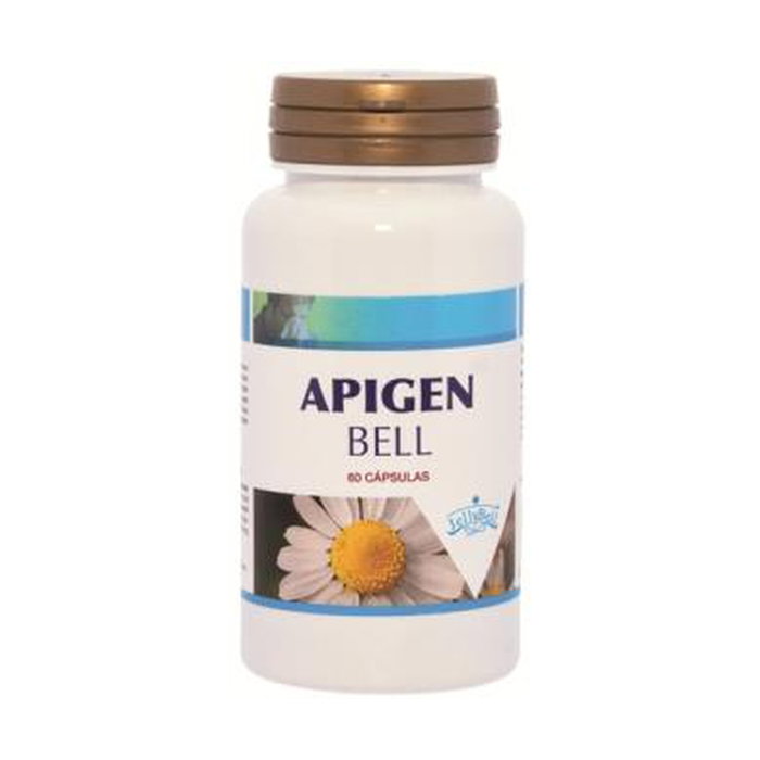 Jellybell Apigen Bell 60 cápsulas - Apigenina con Chaga, Glucosamina y Vitaminas B3 y C