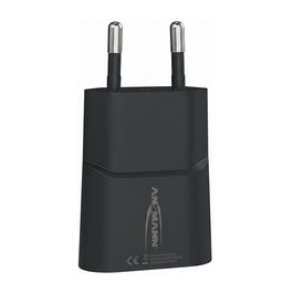 Ansmann Home Charger HC105 Adaptador de Corriente Interior 5V 1000mA 1 Puerto USB Negro