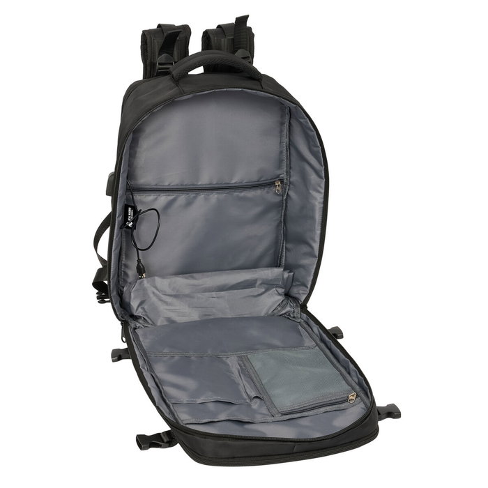 Safta Mochila Viaje Cabina Real Madrid Negra para Portátil 15,6'' Safta Mochila Viaje Cabina Real Madrid Negra para Portátil 15,6''