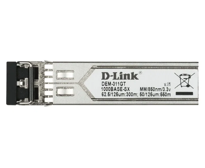 D-Link DEM-311GT Transceptor SFP Fibra Óptica 1 Gbps Multi-modo LC 850 nm hasta 550 m - Kit de 10 Unidades