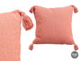 Giftdecor Cojin Pompon Teja 45x45 cm Algodon Poliester (Set de 8)