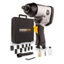 Powerplus Kit de llave de impacto neumática ½ pulg 310 Nm