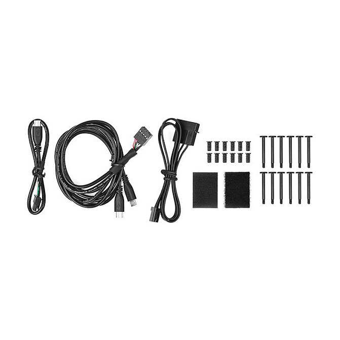 Thermaltake Riing Duo 12 RGB Ventilador para Radiador de 120mm, Pack de 3, Negro