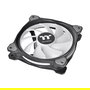 Thermaltake Riing Duo 12 RGB Ventilador para Radiador de 120mm, Pack de 3, Negro