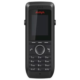 Avaya 3735 IP DECT Handset con Pantalla LCD Color y Bluetooth, Negro - Ideal para Trabajadores Solitarios, hasta 20h de Conversación