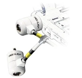 Mobilis 001223 Cable Antirrobo Blanco 1,8 m