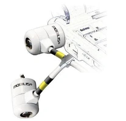 Mobilis 001223 Cable Antirrobo Blanco 1,8 m Mobilis 001223 Cable Antirrobo Blanco 1,8 m
