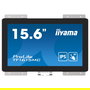 iiyama ProLite TF1615MC-B1 Monitor táctil IPS 15.6" Full HD 1920x1080 Pantalla táctil capacitiva 10 puntos Toque VGA HDMI DisplayPort USB Negro