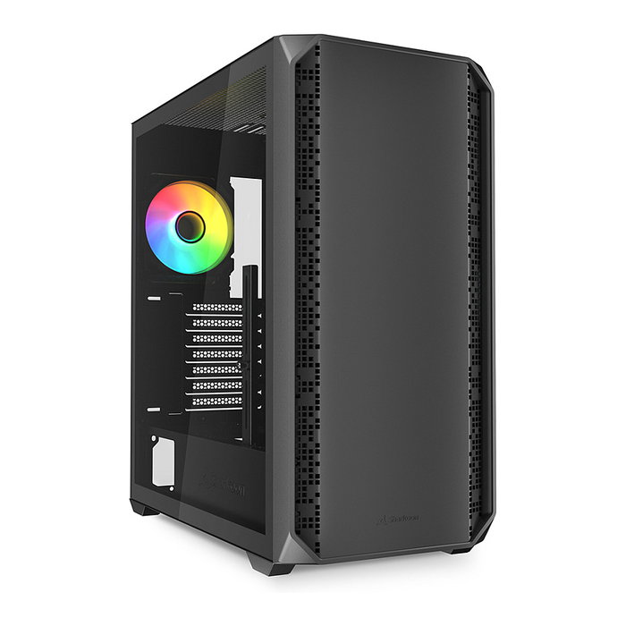 Sharkoon AK2 RGB Midi Tower Negro con Cristal Templado Sharkoon AK2 RGB Midi Tower Negro con Cristal Templado