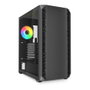 Sharkoon AK2 RGB Midi Tower Negro con Cristal Templado