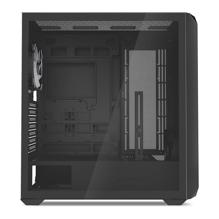 Sharkoon AK2 RGB Midi Tower Negro ATX PC con Iluminación RGB y Panel de Vidrio Templado