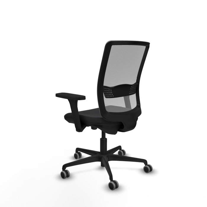 PIQUERAS Y CRESPO Silla de oficina Haches Negro y Gris PIQUERAS Y CRESPO Silla de oficina Haches Negro y Gris