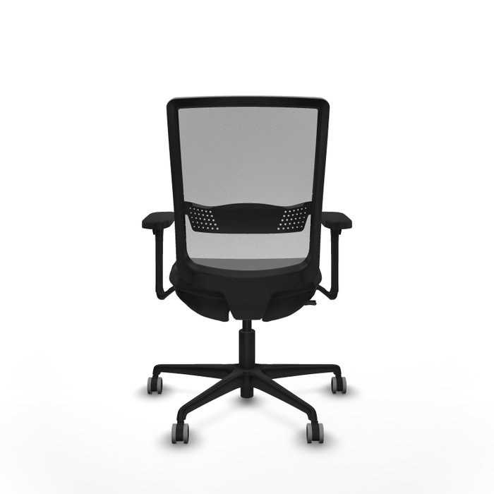 PIQUERAS Y CRESPO Silla de oficina Haches Negro y Gris PIQUERAS Y CRESPO Silla de oficina Haches Negro y Gris