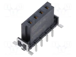 HARTING har-flex® Power Conector PCB a PCB 4 pines THT recto