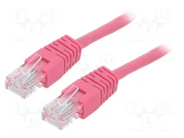 GEMBIRD Patch cord Cat 5e U/UTP 5m Rosa