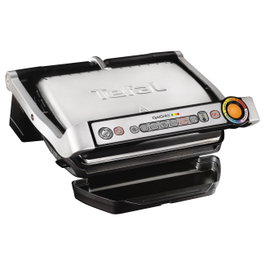Tefal OptiGrill+ GC712D12 Parrilla Eléctrica Plata