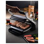 Tefal OptiGrill+ GC712D12 Parrilla Eléctrica Plata