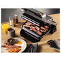 Tefal OptiGrill+ GC712D12 Parrilla Eléctrica Plata