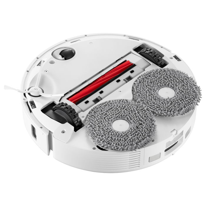 Roborock Q Revo MaxV - Robot aspirador y fregador inteligente con estación de auto vaciado y limpieza, navegación LiDAR, 7000 Pa, carga automática, color Blanco