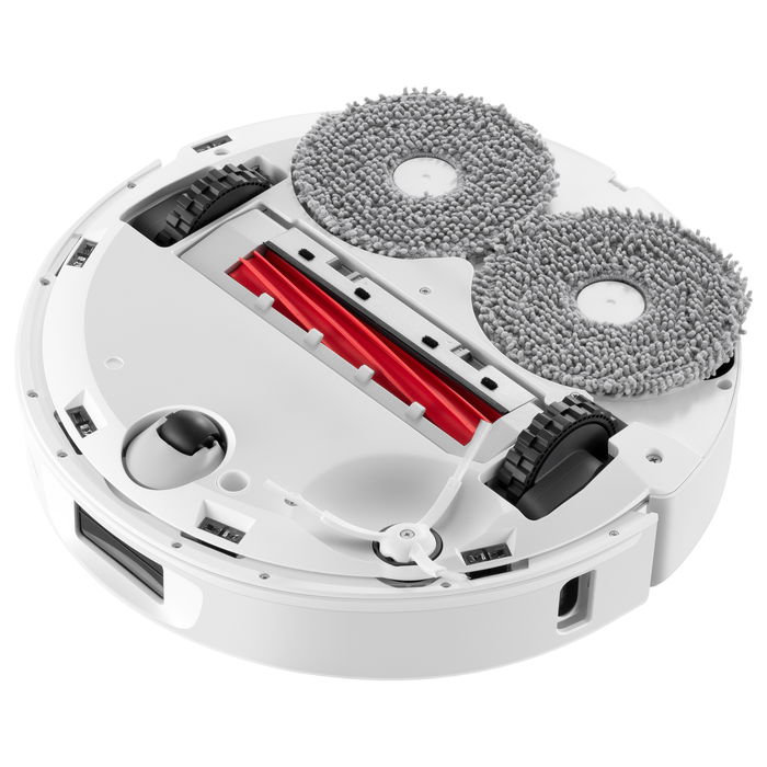 Roborock Q Revo MaxV - Robot aspirador y fregador inteligente con estación de auto vaciado y limpieza, navegación LiDAR, 7000 Pa, carga automática, color Blanco