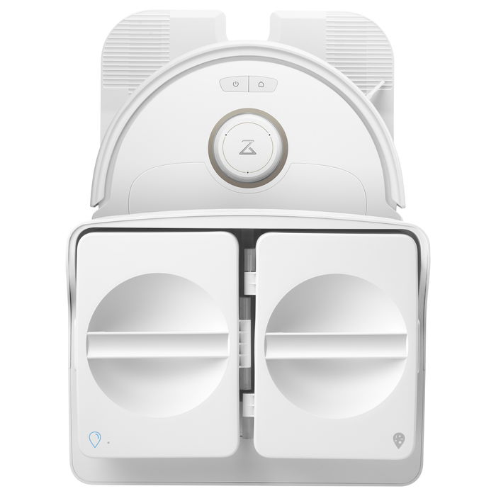 Roborock Q Revo MaxV - Robot aspirador y fregador inteligente con estación de auto vaciado y limpieza, navegación LiDAR, 7000 Pa, carga automática, color Blanco