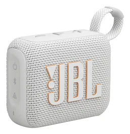 JBL Go 4 Altavoz Bluetooth Portátil, 4.2W, Resistente al Agua y Polvo IP67, Autonomía 7h, Color Blanco