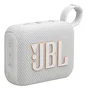 JBL Go 4 Altavoz Bluetooth Portátil, 4.2W, Resistente al Agua y Polvo IP67, Autonomía 7h, Color Blanco