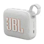 JBL Go 4 Altavoz Bluetooth Portátil, 4.2W, Resistente al Agua y Polvo IP67, Autonomía 7h, Color Blanco